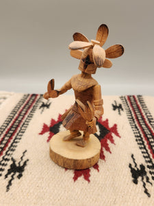 CHASING STAR ALL WOOD KACHINA - ROBERT PLATERO