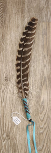 BEADED SMUDGING FEATHERS - JUDY APACHITO