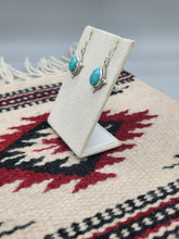 Load image into Gallery viewer, KINGMAN TURQUOISE TEARDROP EARRINGS
