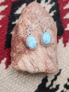 LARIMAR TEARDROP EARRINGS