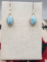 Load image into Gallery viewer, LARIMAR TEARDROP EARRINGS
