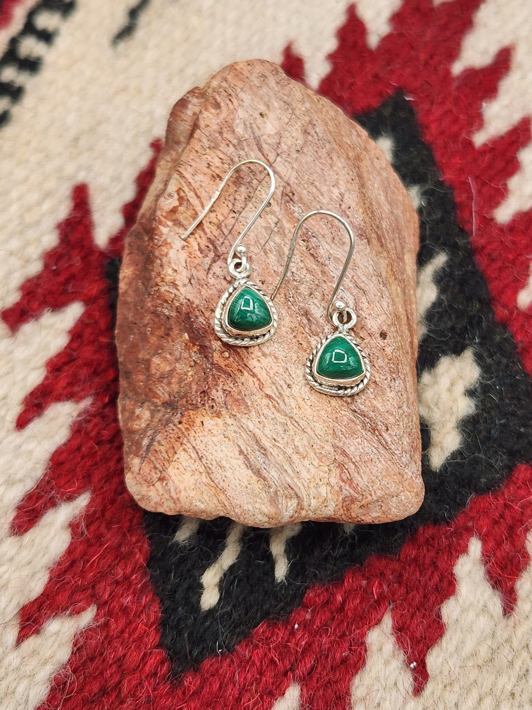 MALACHITE EARRINGS