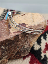 Load image into Gallery viewer, BLUE OPAL CUFF BRACELET  - ALICE ROSE SANDERS
