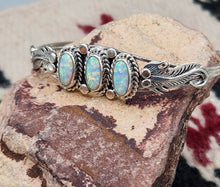 Load image into Gallery viewer, OPAL CUFF STYLE BRACELET  - ANDREW VANDEVER
