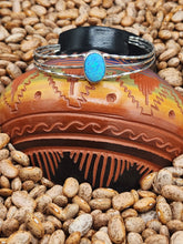 Load image into Gallery viewer, BLUE OPAL CUFF BRACELET  - ALICE ROSE SANDERS
