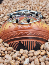 Load image into Gallery viewer, ONYX 5 STONE CUFF STYLE BRACELET ZL- MAX CALADITTO
