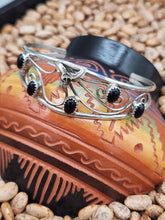 Load image into Gallery viewer, ONYX 5 STONE CUFF STYLE BRACELET ZL- MAX CALADITTO
