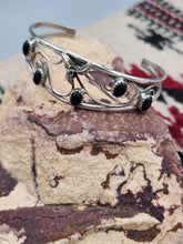 Load image into Gallery viewer, ONYX 5 STONE CUFF STYLE BRACELET ZL- MAX CALADITTO
