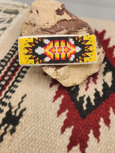 Load image into Gallery viewer, BEADED BARRETTE- BLUE TURTLE- SHARON HUNT
