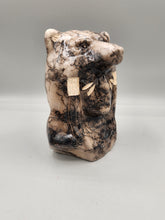 Load image into Gallery viewer, HORSEHAIR SCULPTURE  - MEDICINE MAN WITH BEAR  - TOM VAIL JR
