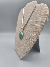 Load image into Gallery viewer, TURQUOISE PENDANT ON LIQUID SILVER  - DANIEL  BENALLY
