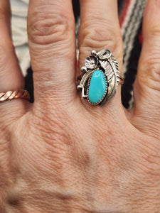 TURQUOISE RING - SIZE 8.5 - HELENA MARTINEZ