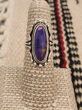 Load image into Gallery viewer, PURPLE COPPER TURQUOISE RING - 3 Sizes
