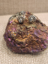 Load image into Gallery viewer, MOONSTONE  MINI POST STYLE EARRINGS
