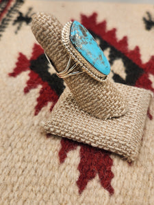 TURQUOISE RING - SIZE 6 - FRANKLIN JOHNSON