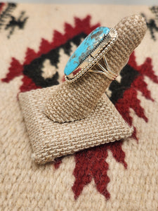 TURQUOISE RING - SIZE 6 - FRANKLIN JOHNSON