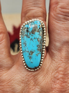TURQUOISE RING - SIZE 6 - FRANKLIN JOHNSON
