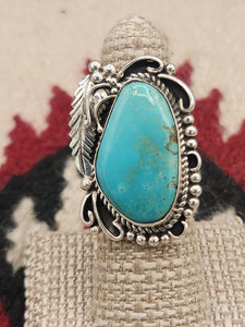 TURQUOISE RING  - SIZE 6 - JUAN GUERRO