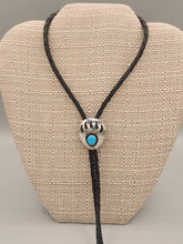 Load image into Gallery viewer, TURQUOISE BEAR PAW BOLO TIE
