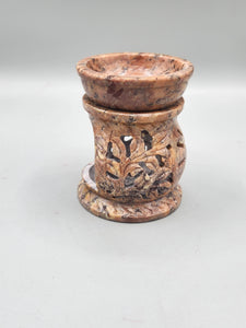 AROMA OIL INCENSE BURNER -SOAPSTONE- SUN