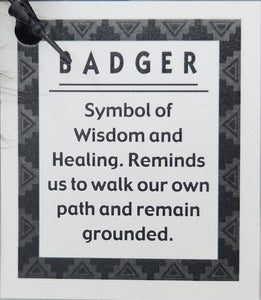 BADGER KACHINA - 5"