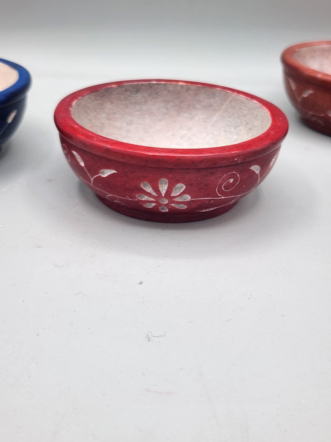 SOAPSTONE SMUDGING BOWLS
