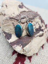 Load image into Gallery viewer, CHRYSOCOLLA PENDANT &amp; EARRINGS SET- OVAL
