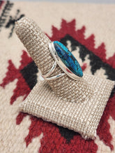 Load image into Gallery viewer, CHRYSOCOLLA RING - SIZE 8.5 - TEARDROP SHAPED
