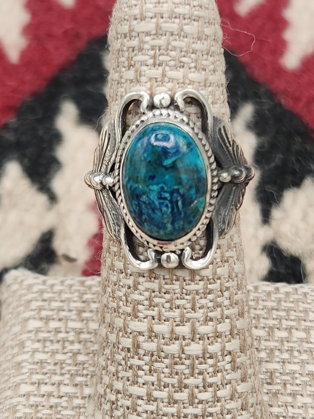 CHRYSOCOLLA RING - SIZE 6