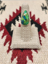 Load image into Gallery viewer, GREEN COPPER TURQUOISE RING - SIZE 6.5
