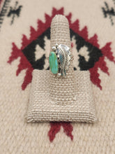 Load image into Gallery viewer, GREEN TURQUOISE RING - SIZE 8 - JULIA ETSITTY
