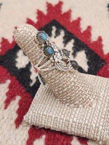 LABRADORITE RING - SIZE 6 & 9