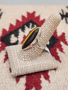 TIGER EYE RING - SIZE 9
