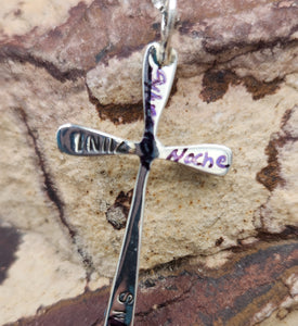 ZUNI INLAY CROSS NECKLACE  - SYLVESTER NOCHE