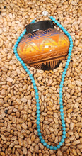 Load image into Gallery viewer, TURQUOISE 6 MM BEADED NECKLACE  - 20&quot;
