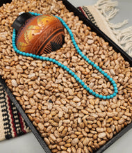 Load image into Gallery viewer, TURQUOISE 6 MM BEADED NECKLACE  - 20&quot;
