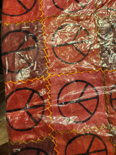 Load image into Gallery viewer, MONK BAG - PEACE SIGNS
