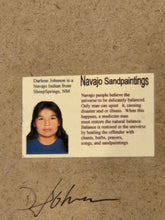 Load image into Gallery viewer, SANDPAINTING  - MEDICINE BEAR - DARLENE JOHNSON

