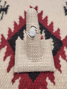 MOONSTONE RING - SIZE 7 & 8 - OVAL