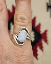 Load image into Gallery viewer, MOONSTONE RING - SIZE 7 &amp; 8 - OVAL
