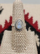 Load image into Gallery viewer, MOONSTONE RING - SIZE 8 -TEARDROP
