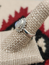 Load image into Gallery viewer, MOONSTONE RING - SIZE 8 -TEARDROP
