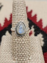 Load image into Gallery viewer, MOONSTONE RING - SIZE 8 -TEARDROP
