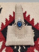 Load image into Gallery viewer, LABRADORITE RING - SIZE 9 - OVAL
