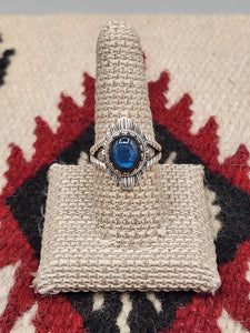 LABRADORITE RING - SIZE 9 - OVAL