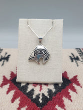Load image into Gallery viewer, FETISH BEAR NECKLACE- STERLING SILVER
