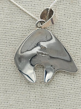Load image into Gallery viewer, FETISH BEAR NECKLACE- STERLING SILVER
