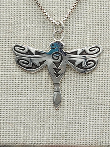 DRAGONFLY NECKLACE  - NAVAJO  - SONNY GENE JR