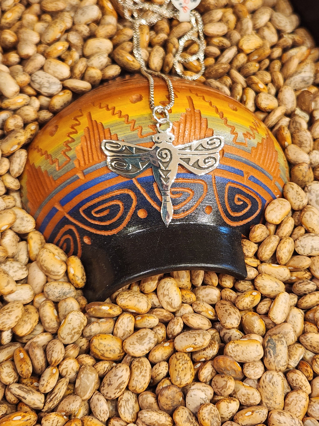 DRAGONFLY NECKLACE  - NAVAJO  - SONNY GENE JR