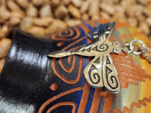 DRAGONFLY NECKLACE  - NAVAJO  - SONNY GENE JR